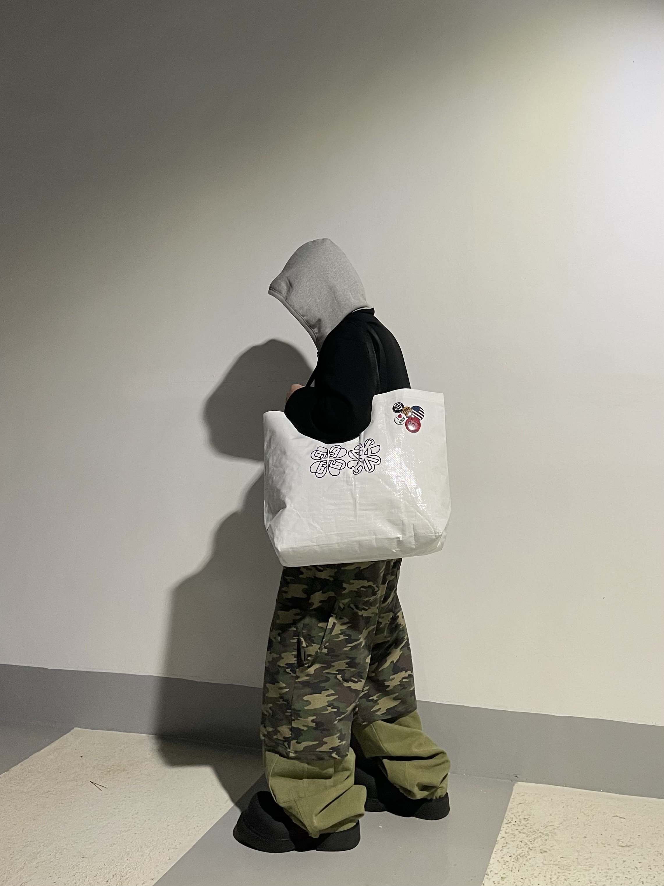 Balenciaga Steroid Derby Black 착용 스타일 - 3