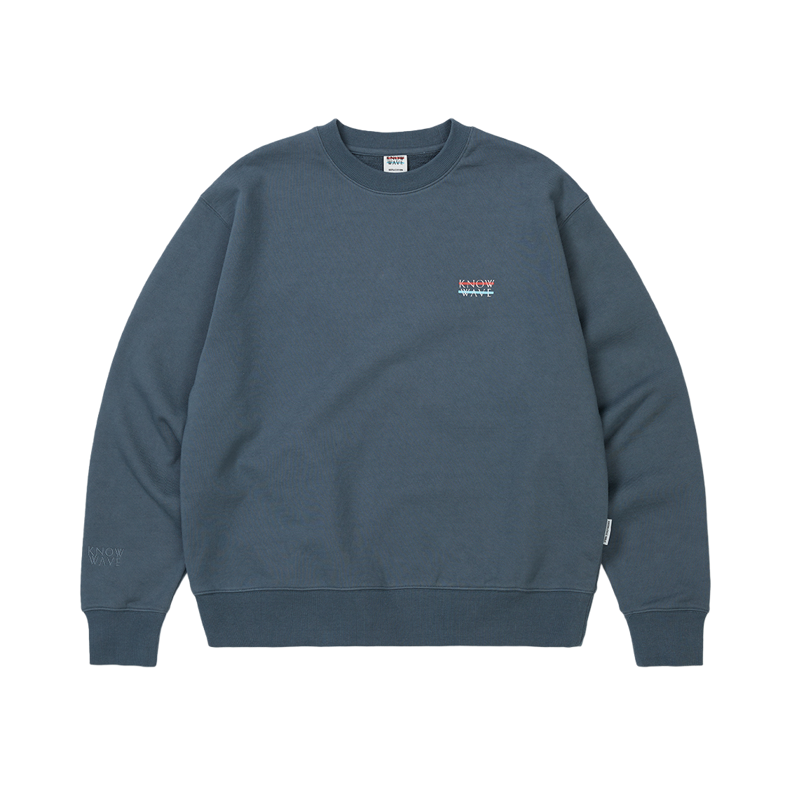 KNT013mVG Knowwave Crewneck Sweatshirt Vintage Grey
