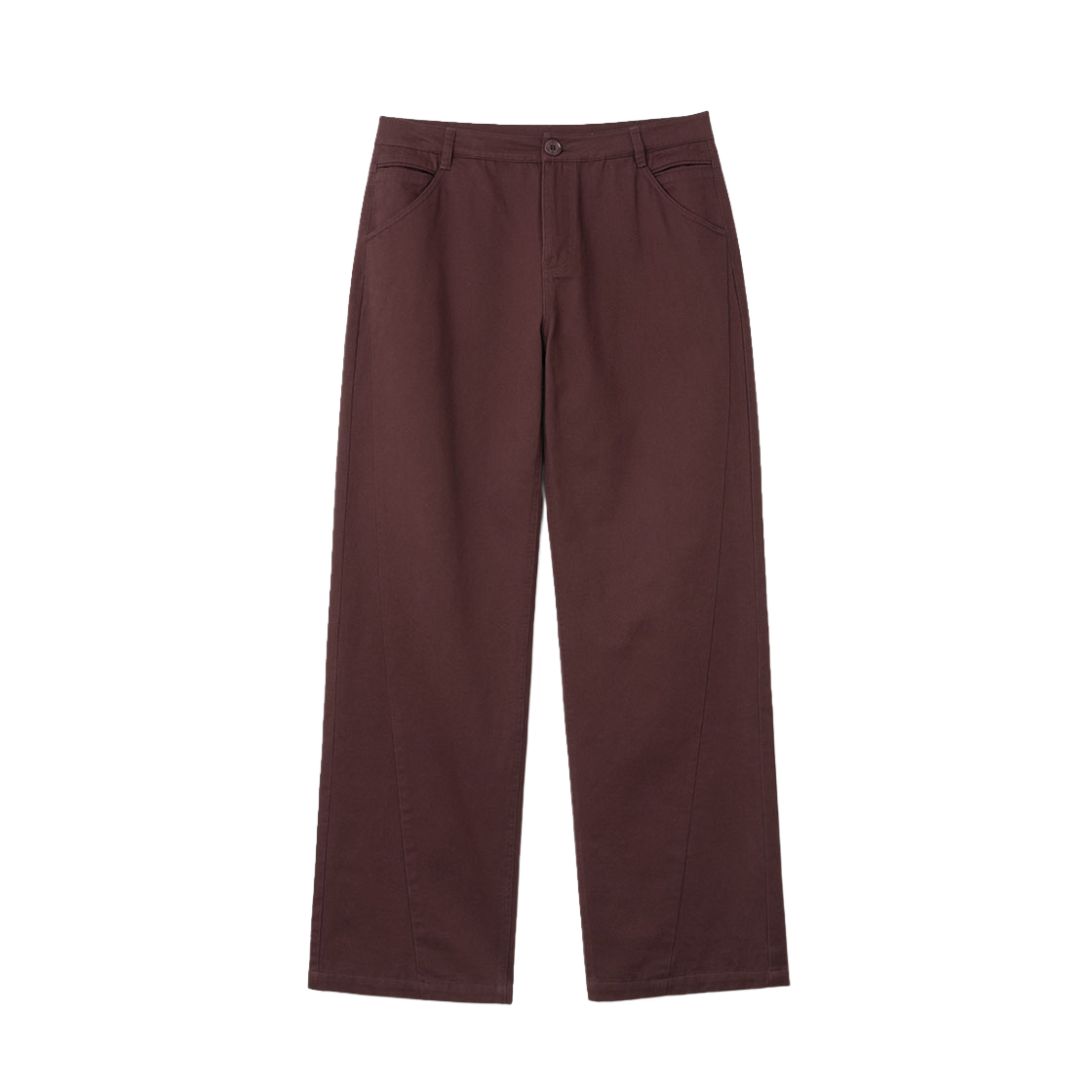 밀로 아카이브 스트레이트 핏 치노 팬츠 딥 브라운
