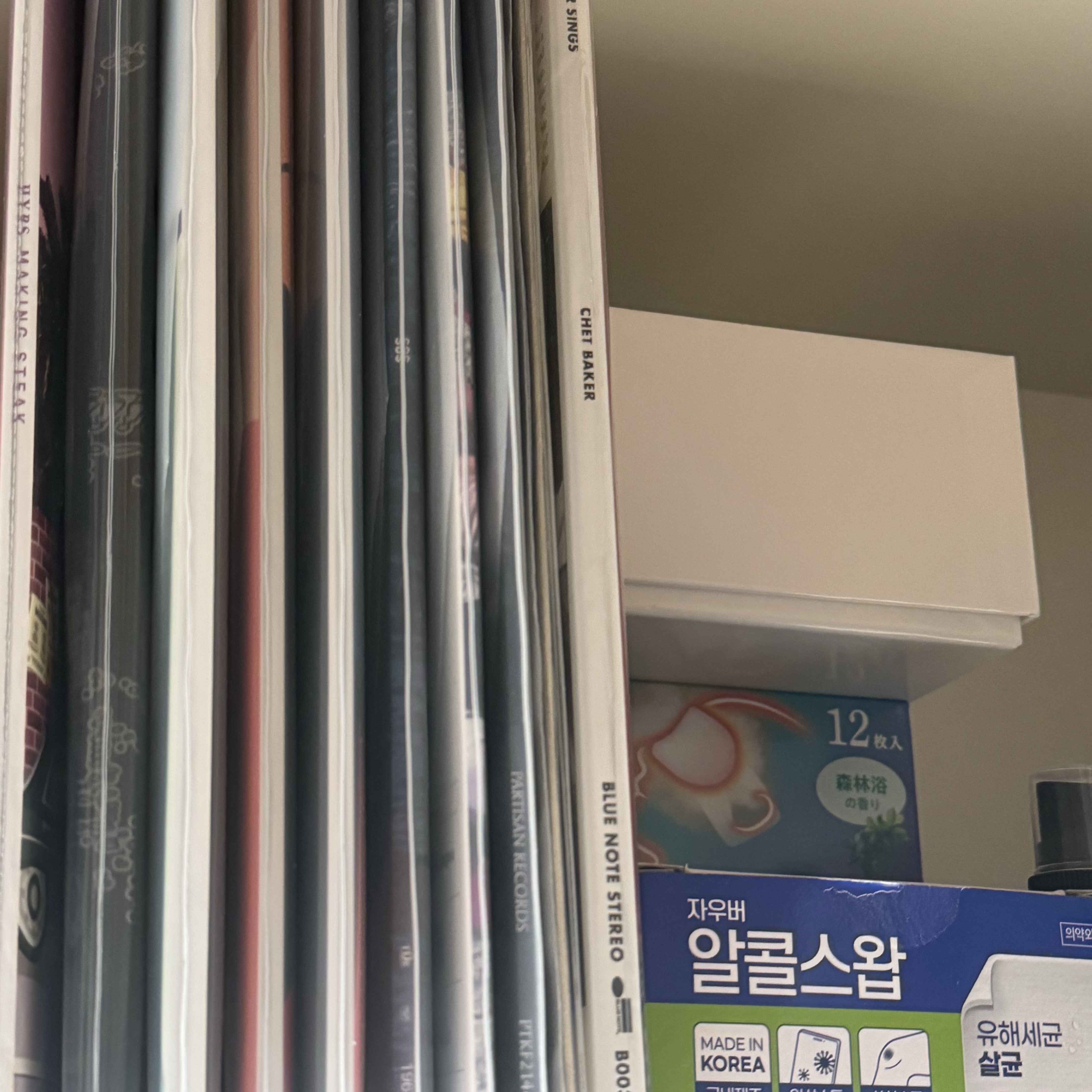 HYBS 1st Album Making Steak LP Pink 착용 스타일