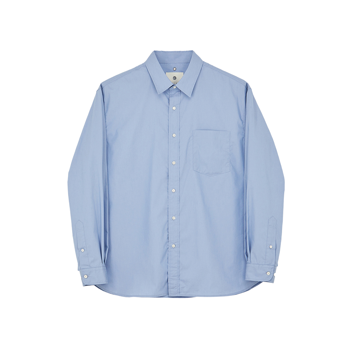 WM2DSSH01SAXBLUE Woodman Typewriter Bio Relaxed Shitrs Sax Blue