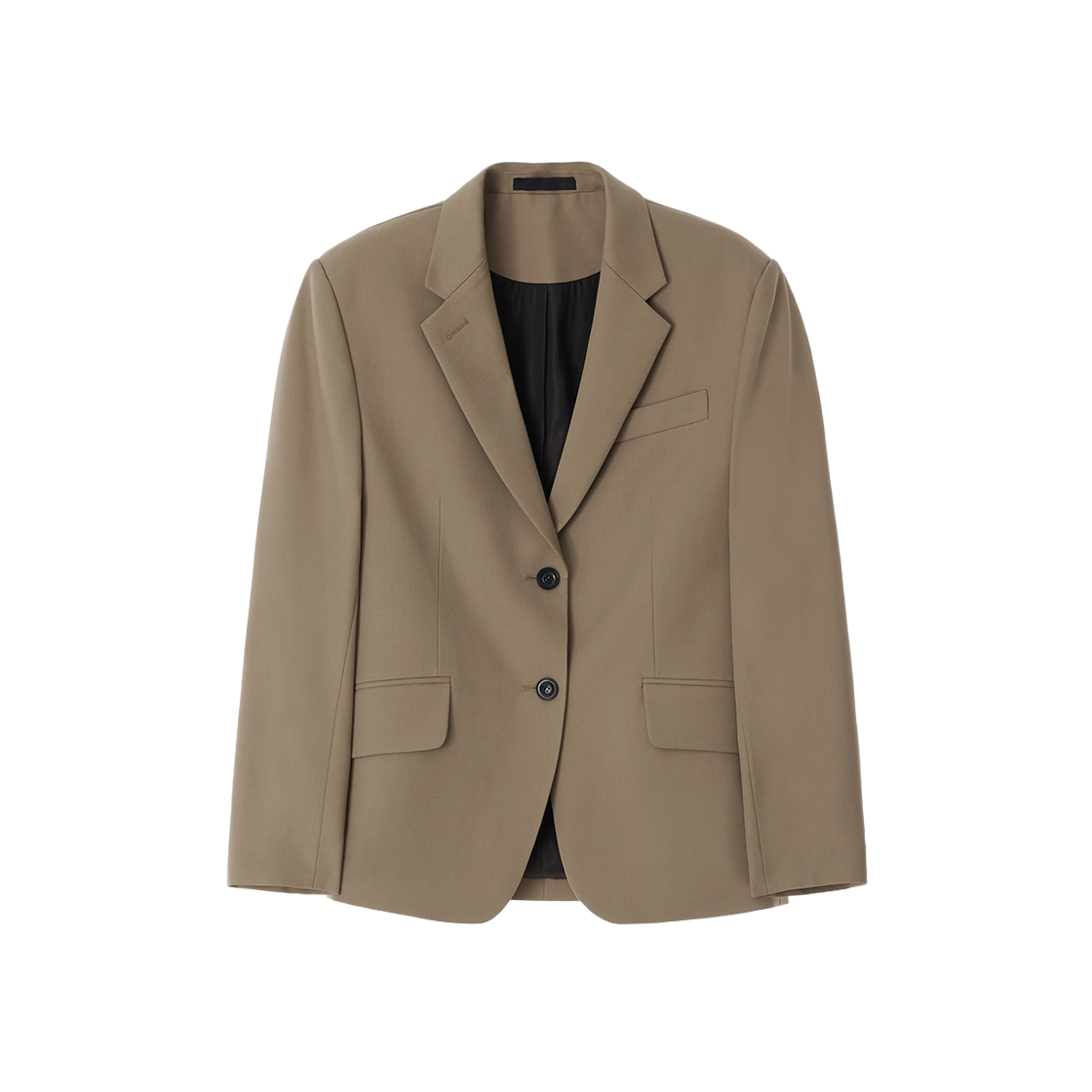 지지지 오버사이즈드 클래식 블레이저 웜베이지(zeezeezee Over Sized Classic Blazer Warm Beige)
