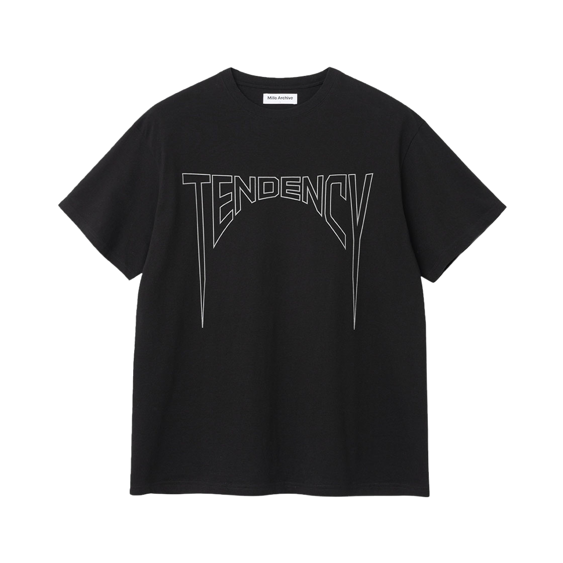 밀로 아카이브 텐덴시 티셔츠 블랙