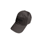 Undermycar Mu.23 Anti Fxxking Logo Play Pigment Washed Ball Cap Pigment Gray / Black