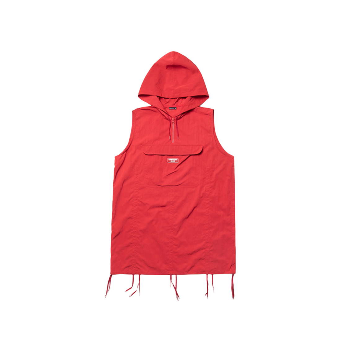 언노운 블루 셔링 미니 드레스 레드(Unknown Blue Shirring Mini Dress Red)