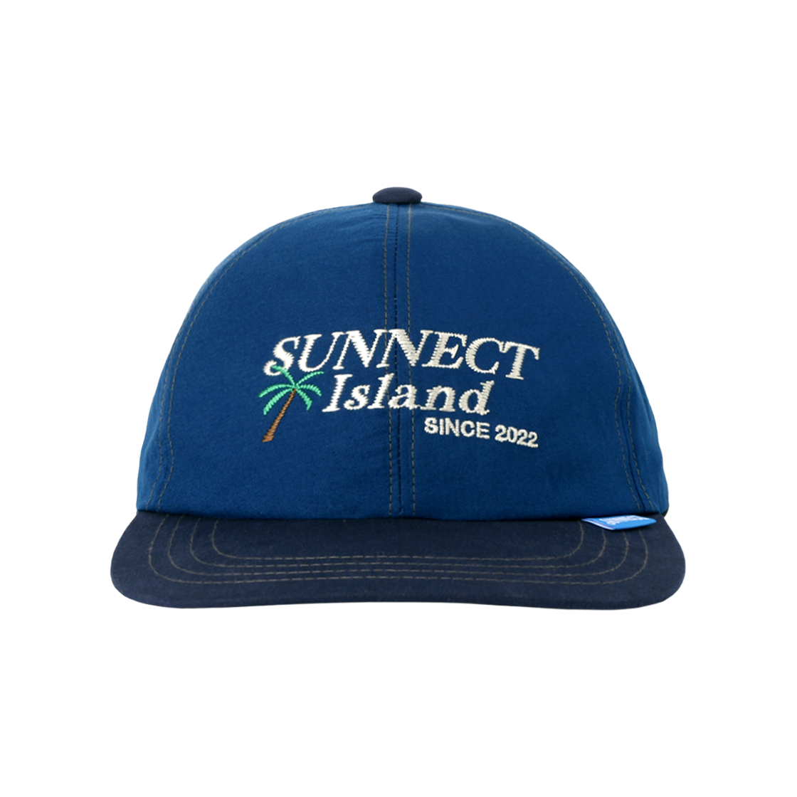 P00000GC SUNNECT Palm Tree Cap Blue