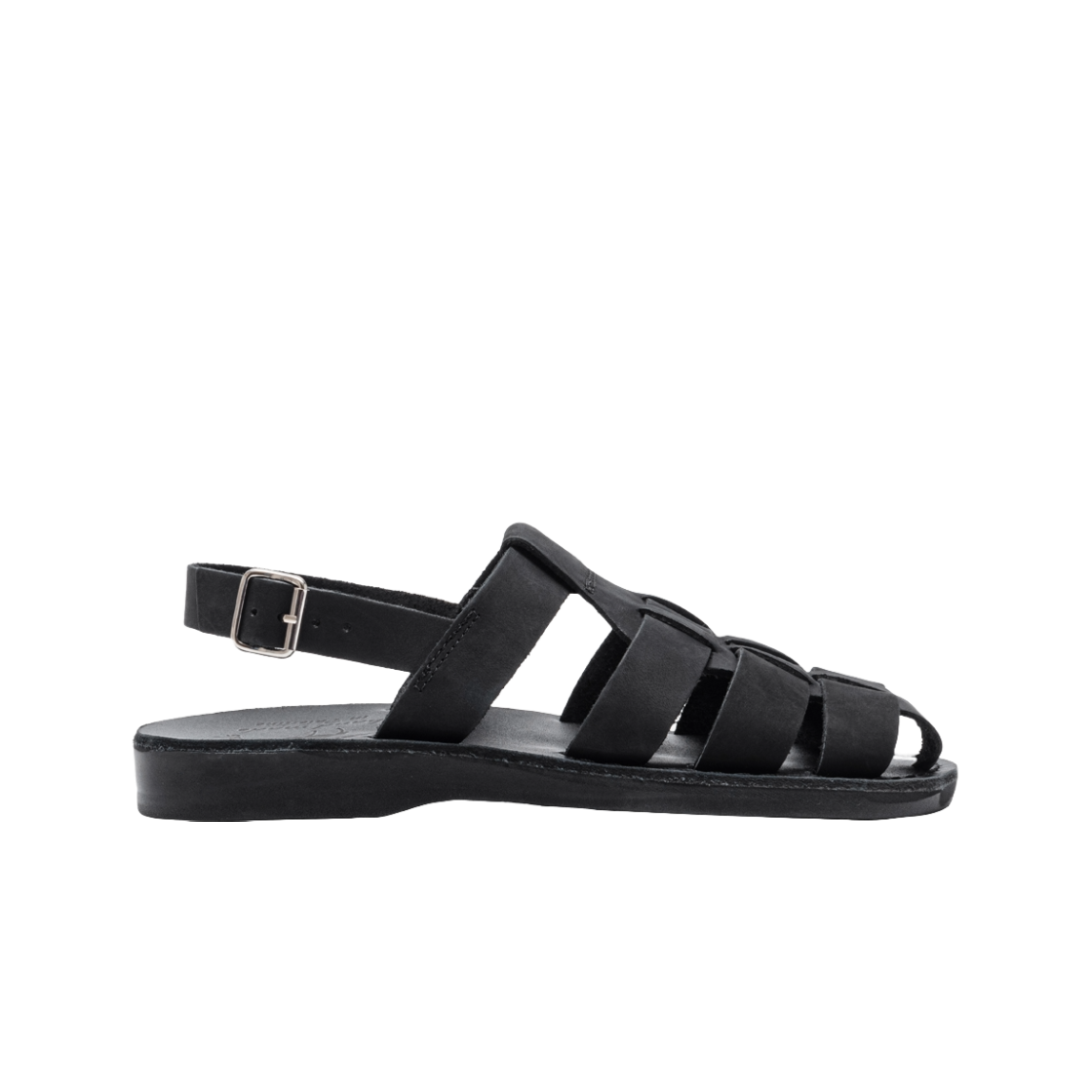 예루살렘 샌들 1041 미카엘 샌들 누벅 블랙(Jerusalem Sandals No.1041 Michael Black Nubuck)