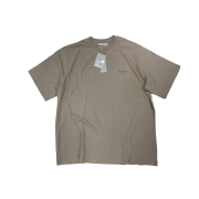 Undermycar Mu.05 Anti Fxxking Logo Play Oversized T-Shirts Taupe
