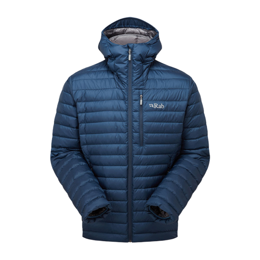 RABQDB120TMBXSM Rab Microlight Alpine Jacket Tempest Blue