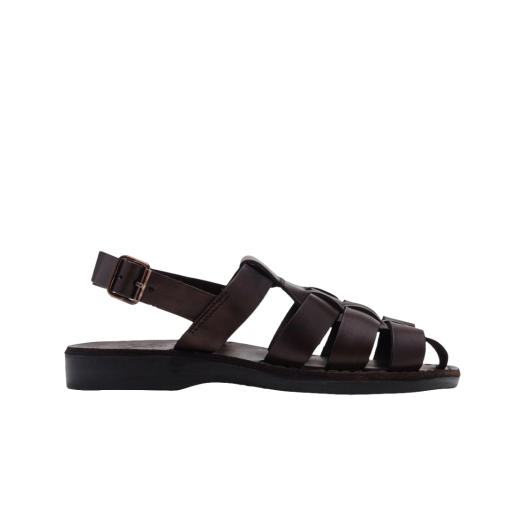 JS-1041-BR Jerusalem Sandals No.1041 Michael Brown