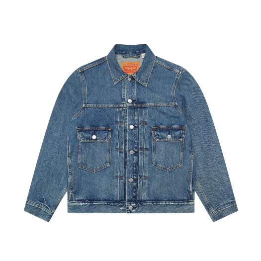 A7632-0001 Levi's TYPE II Trucker Jacket Midium Indigo