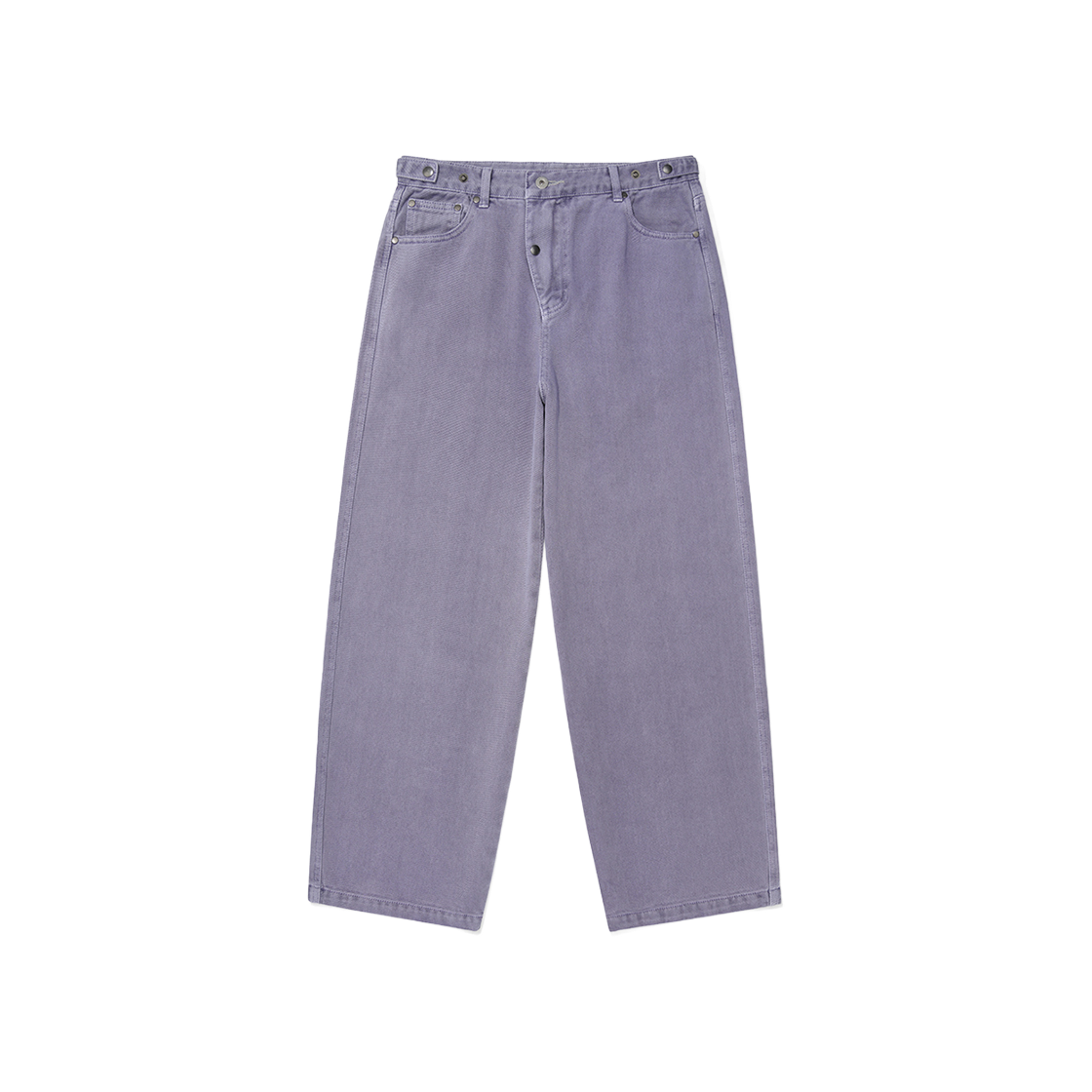 KAT7233 Karactor Latch Tapered Twill Pants Washed purple