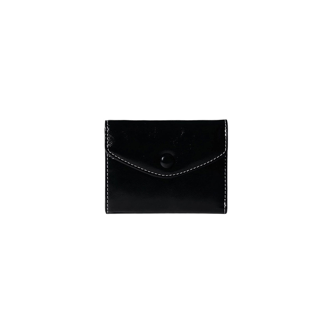 L0893130401 Lemasque Dot Mini Half Card Wallets Black