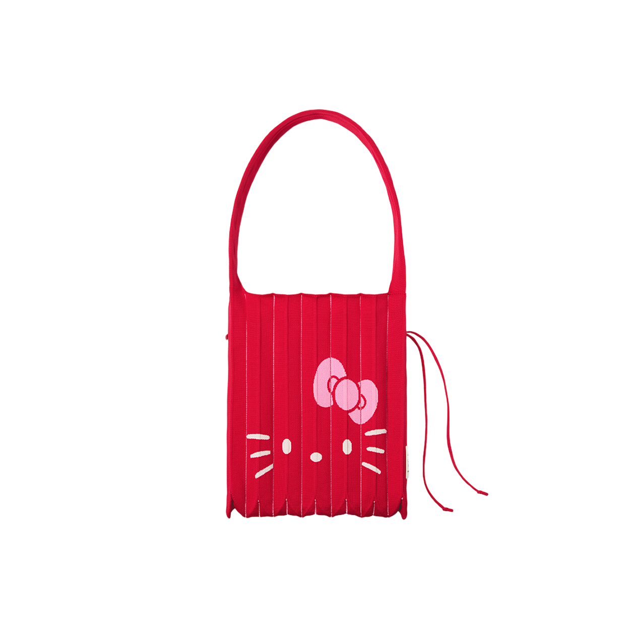 조셉앤스테이시 럭키 플리츠 니트 미디움 헬로키티 바바도스 레드