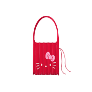 Joseph&Stacey Lucky Pleats Knit M Hello Kitty Barbados Red