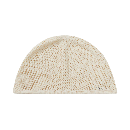 MW243-BN01-IV Margesherwood Crochet Round Beanie Ivory