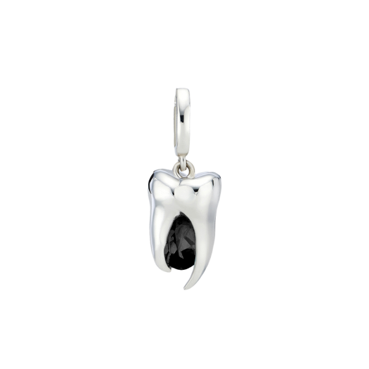 TEETH-N066 Teeth Jewel Black Spinel