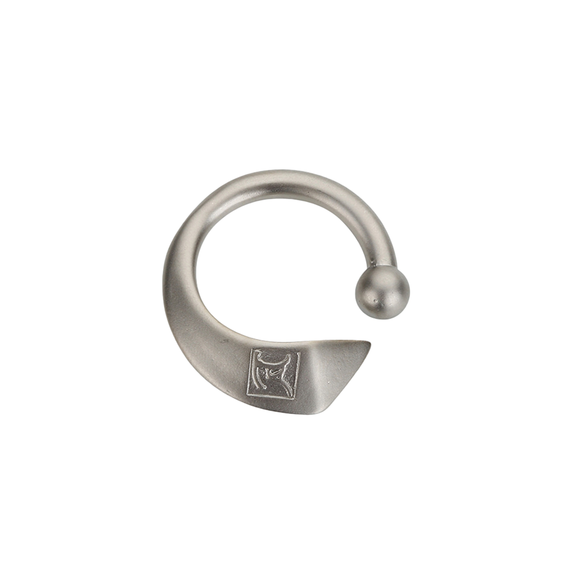 알렌느 메탈 피어싱 링