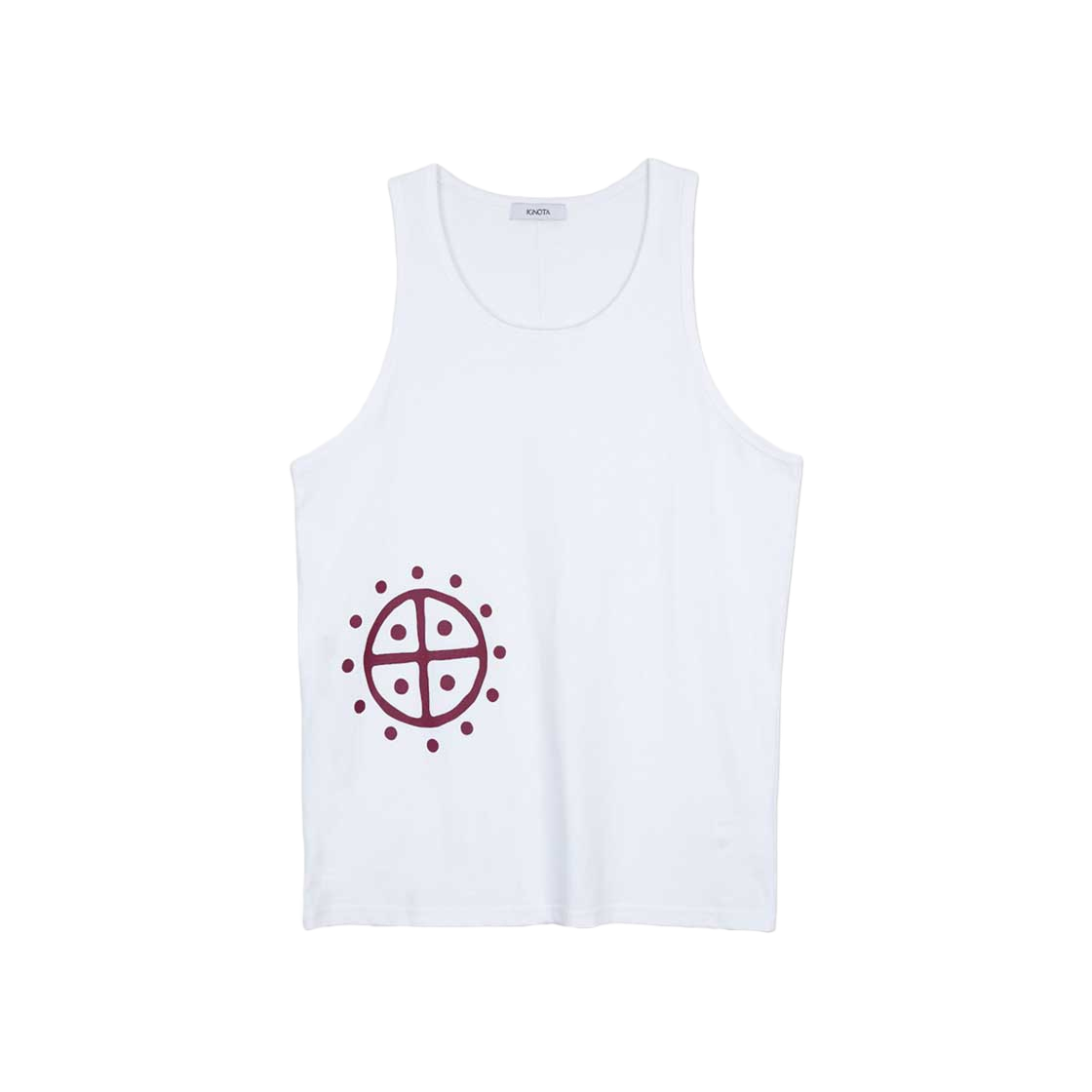 IGNTCR137 Ignota Core:9 Sun Sleeveless White