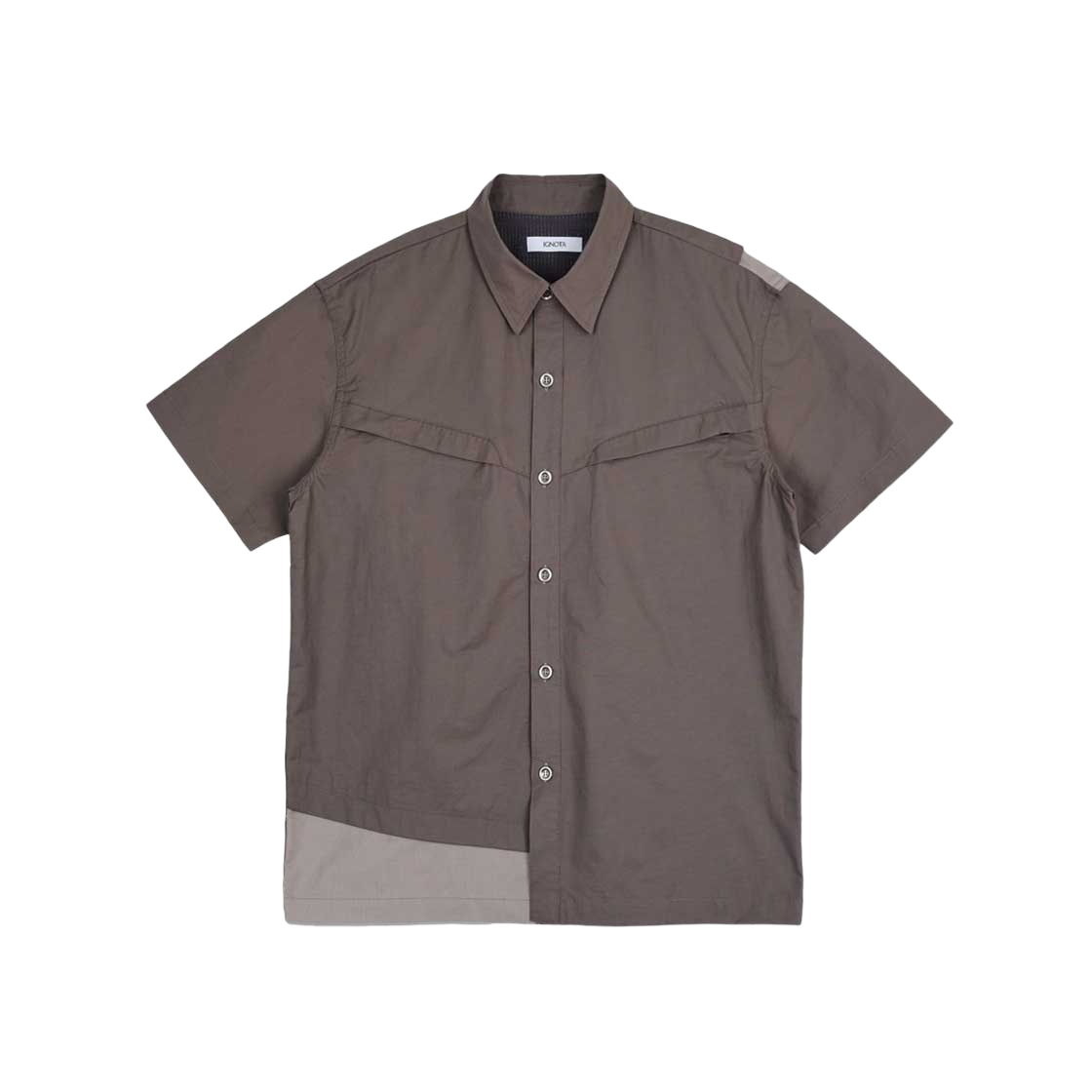 IGNTCR144 Ignota Core:9 Sailor Zip Shirt Brown