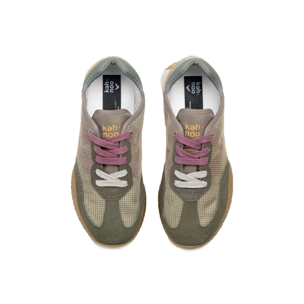 케누 KW 9757 여성 스니커즈 카키(KEHNOO KW 9757 Sneakers Khaki) - 2