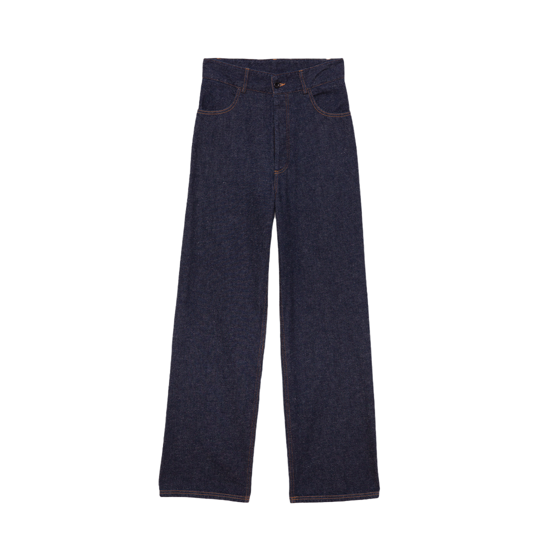 KW4CPADBR19BL Baserange Women Navalo Pants Blue Denim - 24FW