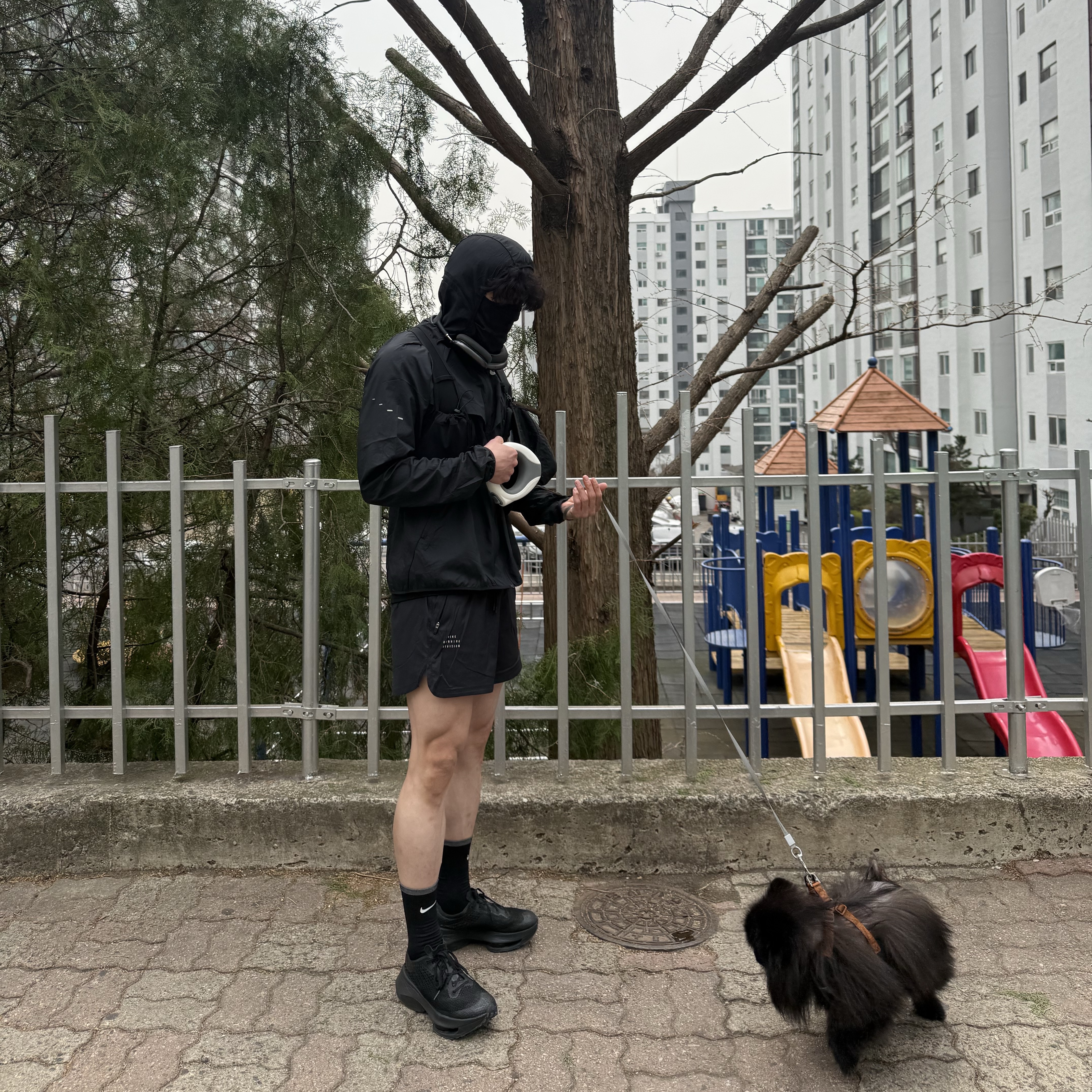 Nike x Matthew M Williams Zoom 006 TRD Run Black 착용 스타일 - 1