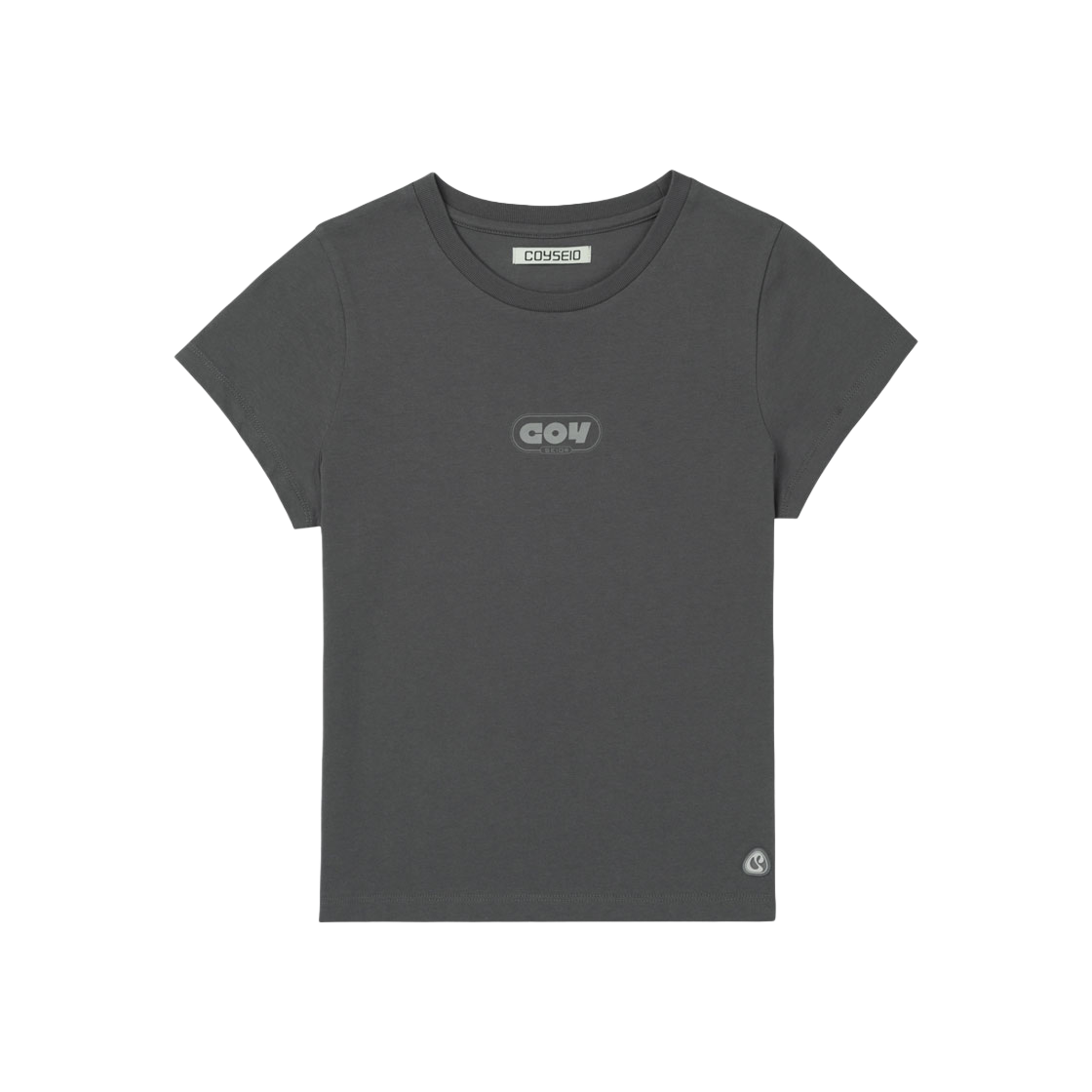 【COYSEIO】 SYMBOL LOGO REGULAR T-SHIRT CHARCOAL COYSEIO] SYMBOL LOGO REGULAR T-SHIRT CHARCOAL 正規品 韓国