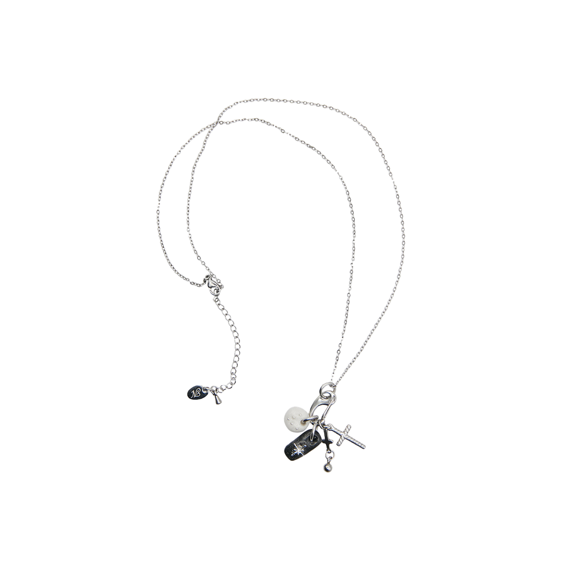 엔프프 셀레스트 번치 네크리스 실버