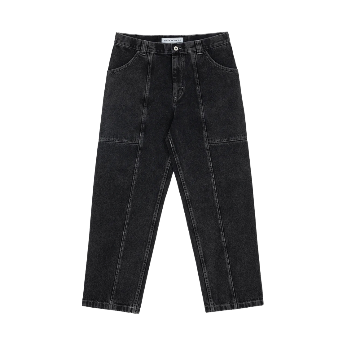 P000BHGS Polar Skate Co Jiro Pants Silver Black - 대표 이미지 #1