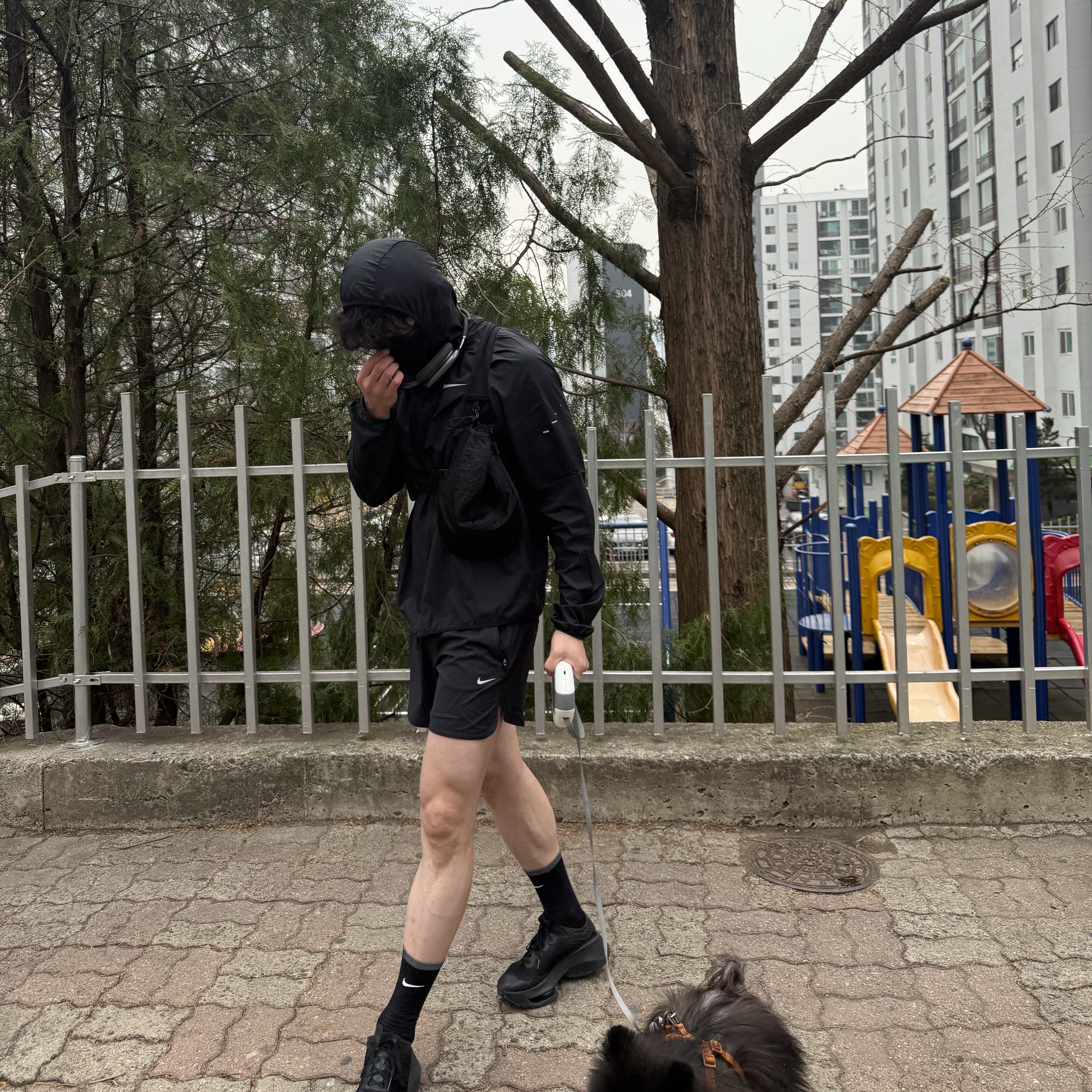 Nike x Matthew M Williams Zoom 006 TRD Run Black 착용 스타일 - 3