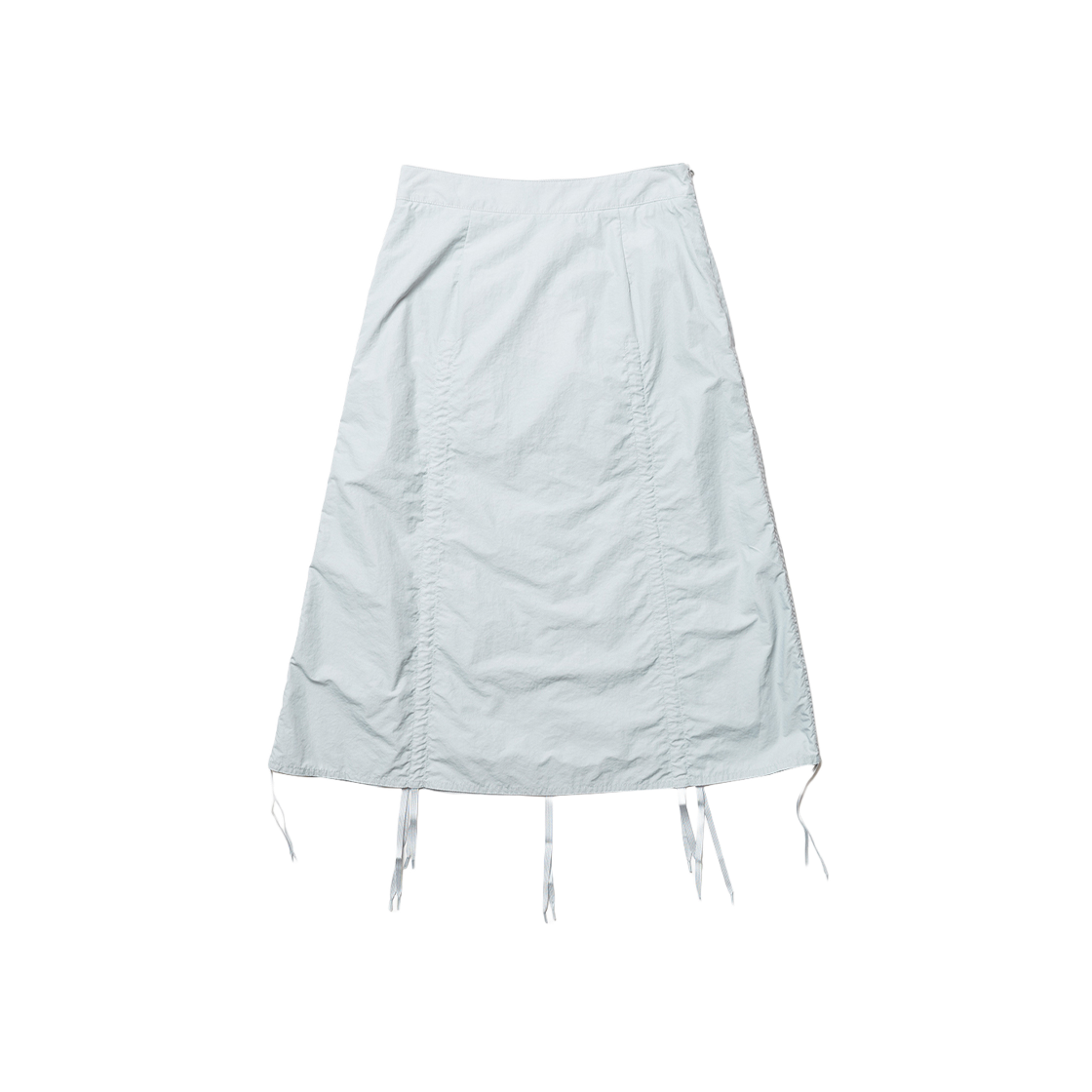 언노운 블루 셔링 스커트 그레이(Unknown Blue Shirring Skirt Gray)