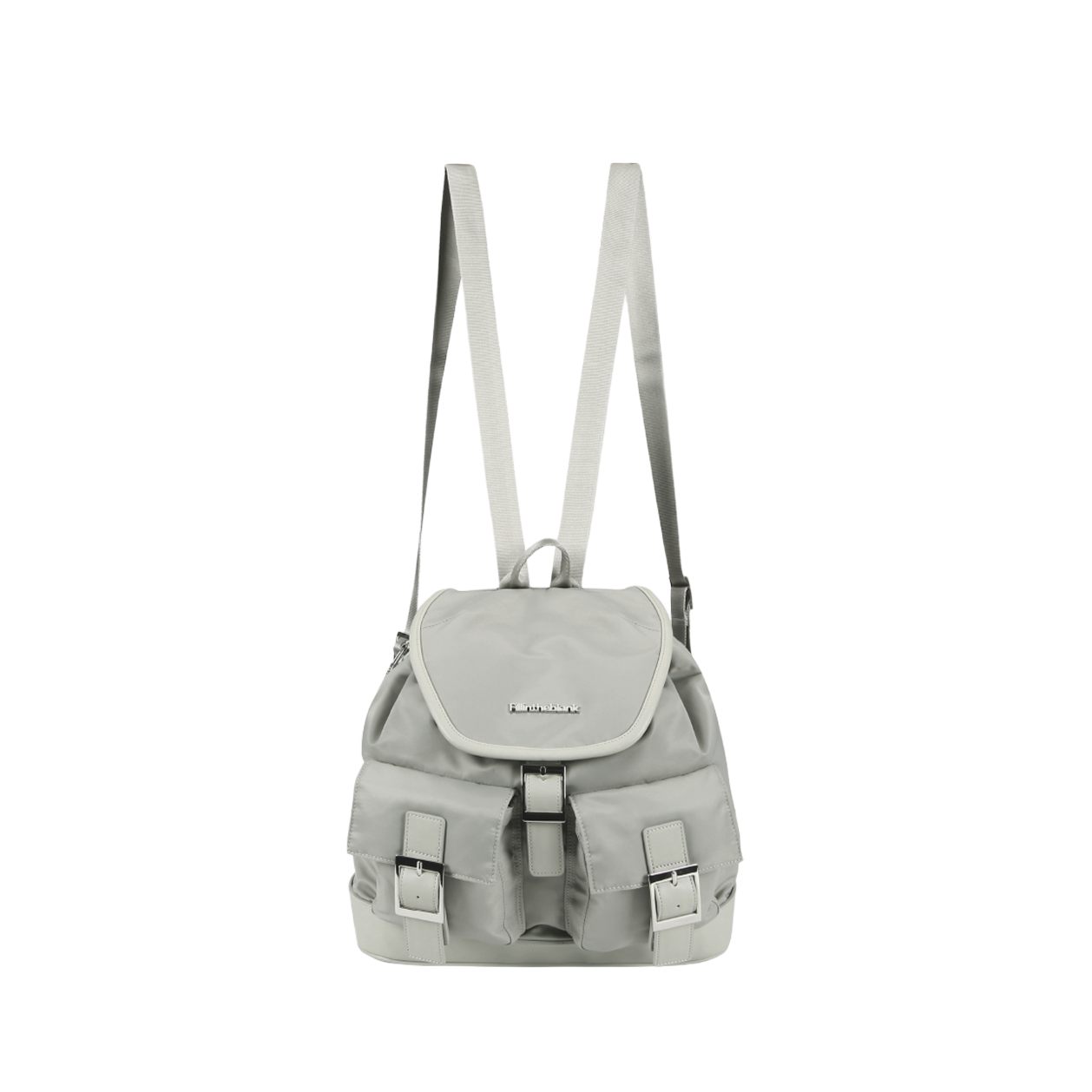 필인더블랭크 피케이 백팩 나일론 라이트 그레이