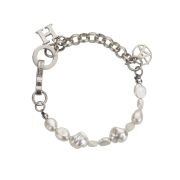 [KREAM 단독] Haleine Pearl Metal Mix Bracelet (VA217)
