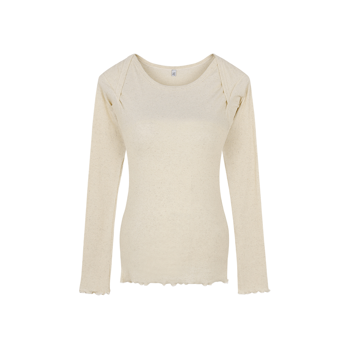 베이스레인지 우먼 디스크 롱 슬리브 언다이드 - 24FW(Baserange Women Disc Long Sleeve Undyed - 24FW)