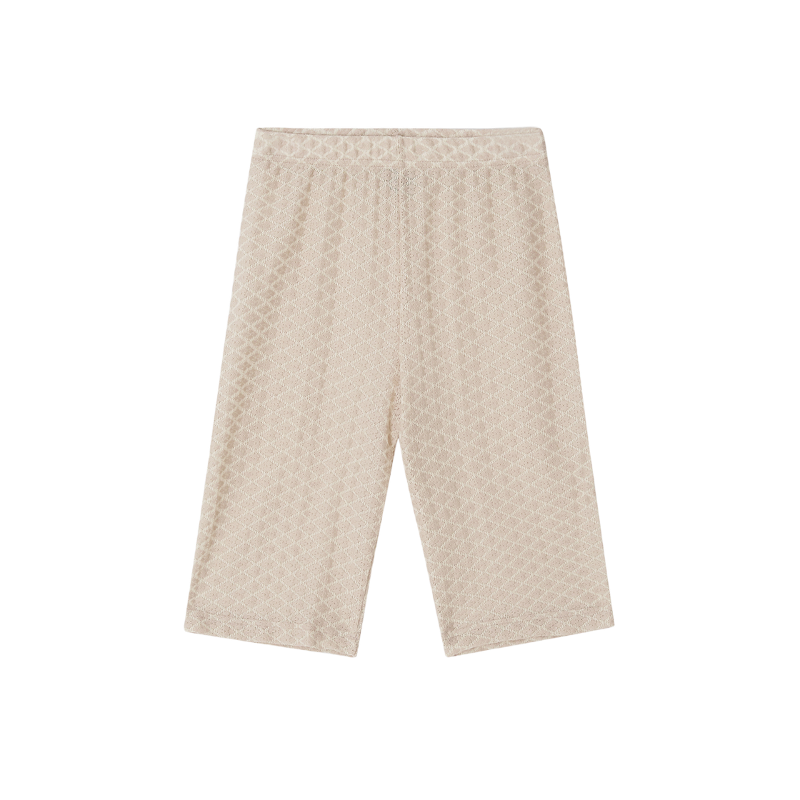 지지지 다이아몬드 레이스 레깅스 베이지(zeezeezee Diamond Lace Leggings Beige) - 1