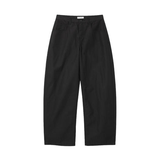 ML327BK Millo Archive Reflect Curved Chino Pants Black