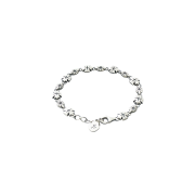 [프리오더] Polyteru 925 Silver Bracelet 001 (Cross & Hanabi Lemon)