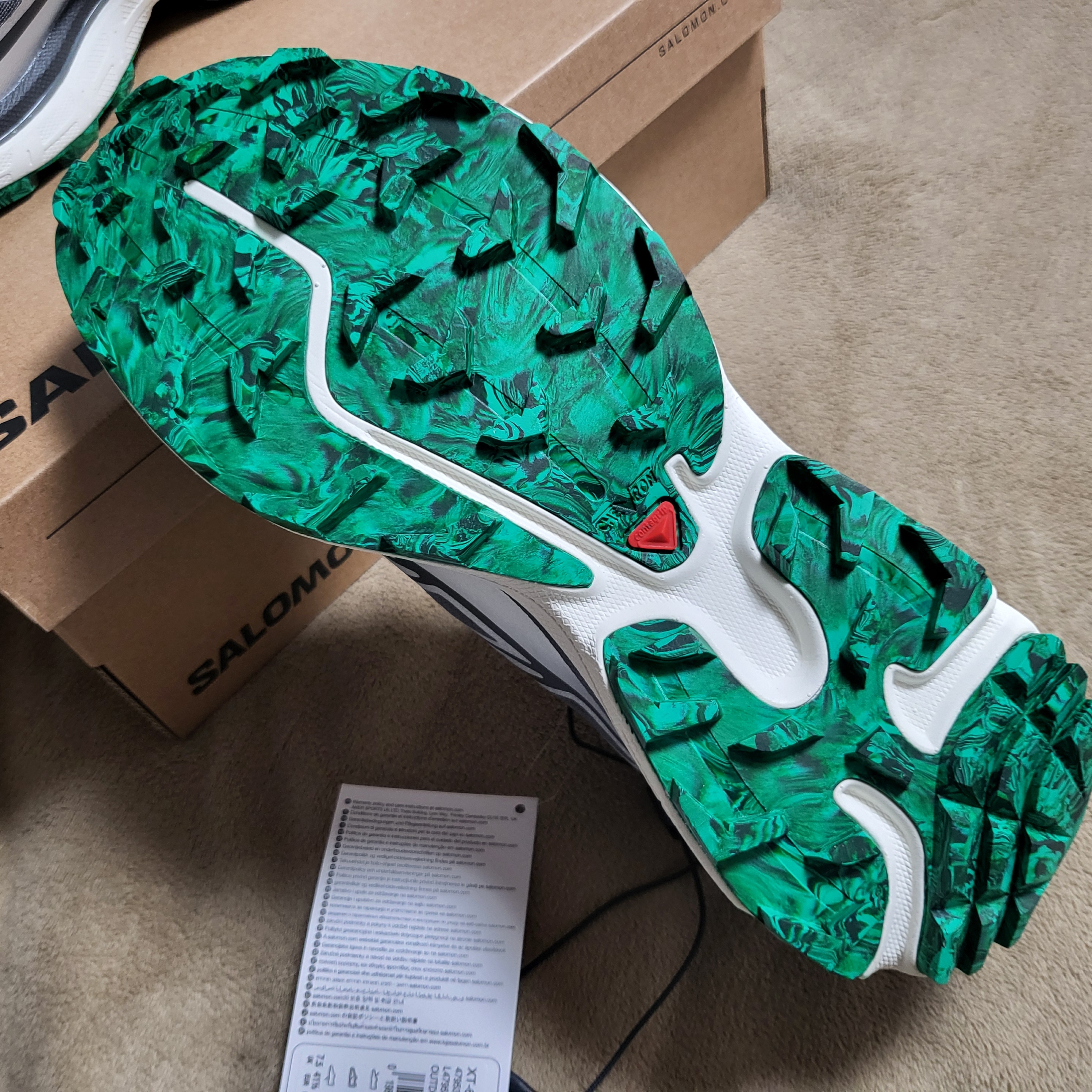 Salomon x END. XT-6 Emerald 착용 스타일 - 2