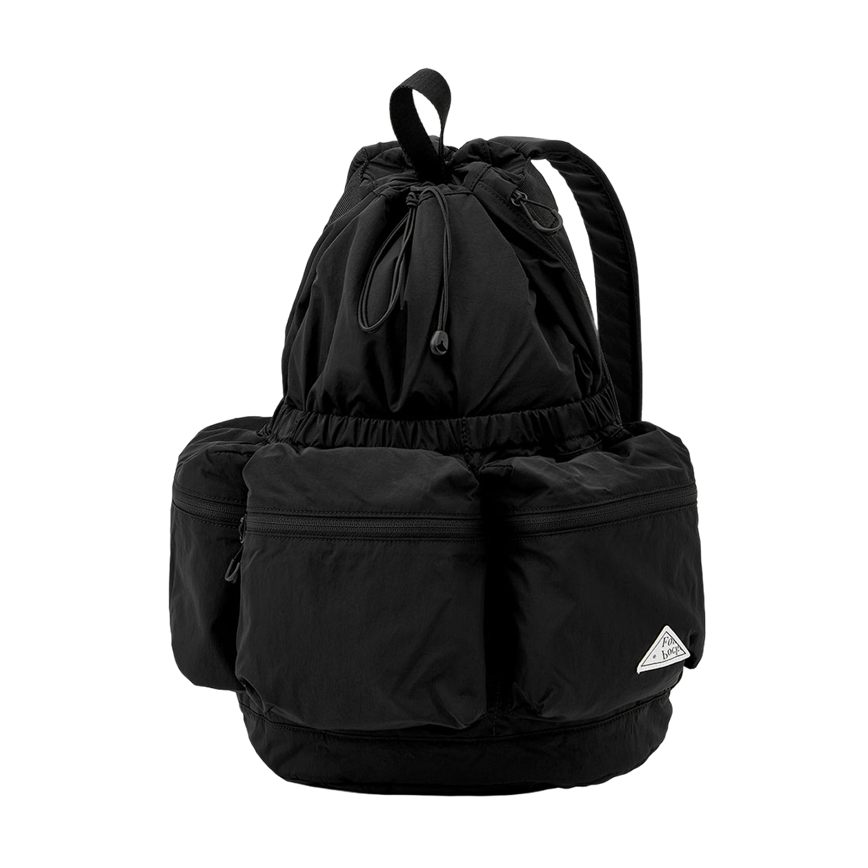 파운드 포켓 클로버 백팩 블랙