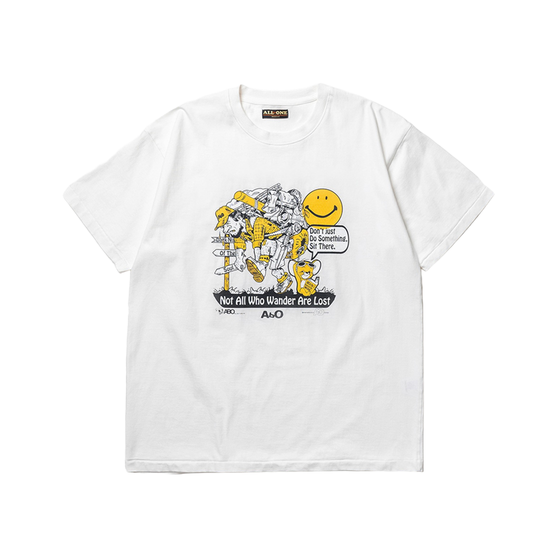 에이비오 원더 티 화이트(ABO Wander Tee White)