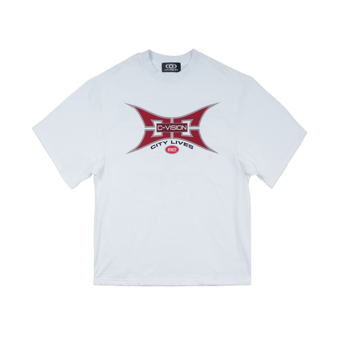 CVSP00000LU Civision by CSC City Lives 82 T-Shirt White - 대표 이미지 #1