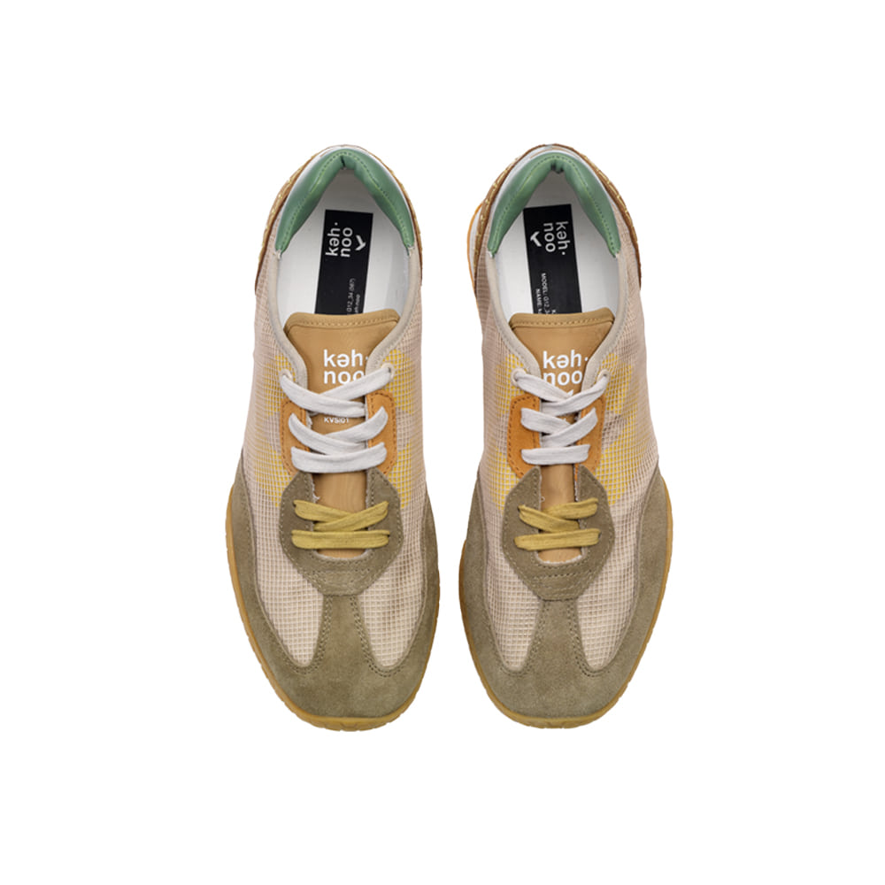 케누 KM 9758 남성 스니커즈 베이지(KEHNOO KM 9758 Sneakers Beige) - 2