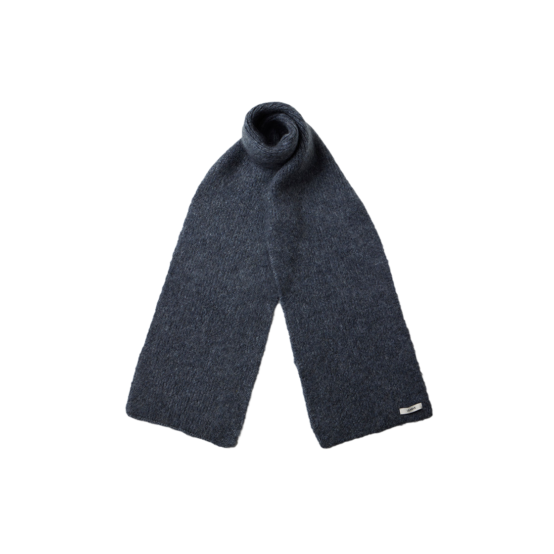 르아브 오브제 알파카 머플러 애쉬블루(LEARVE Objet Alpaca Muffler Ash Blue)