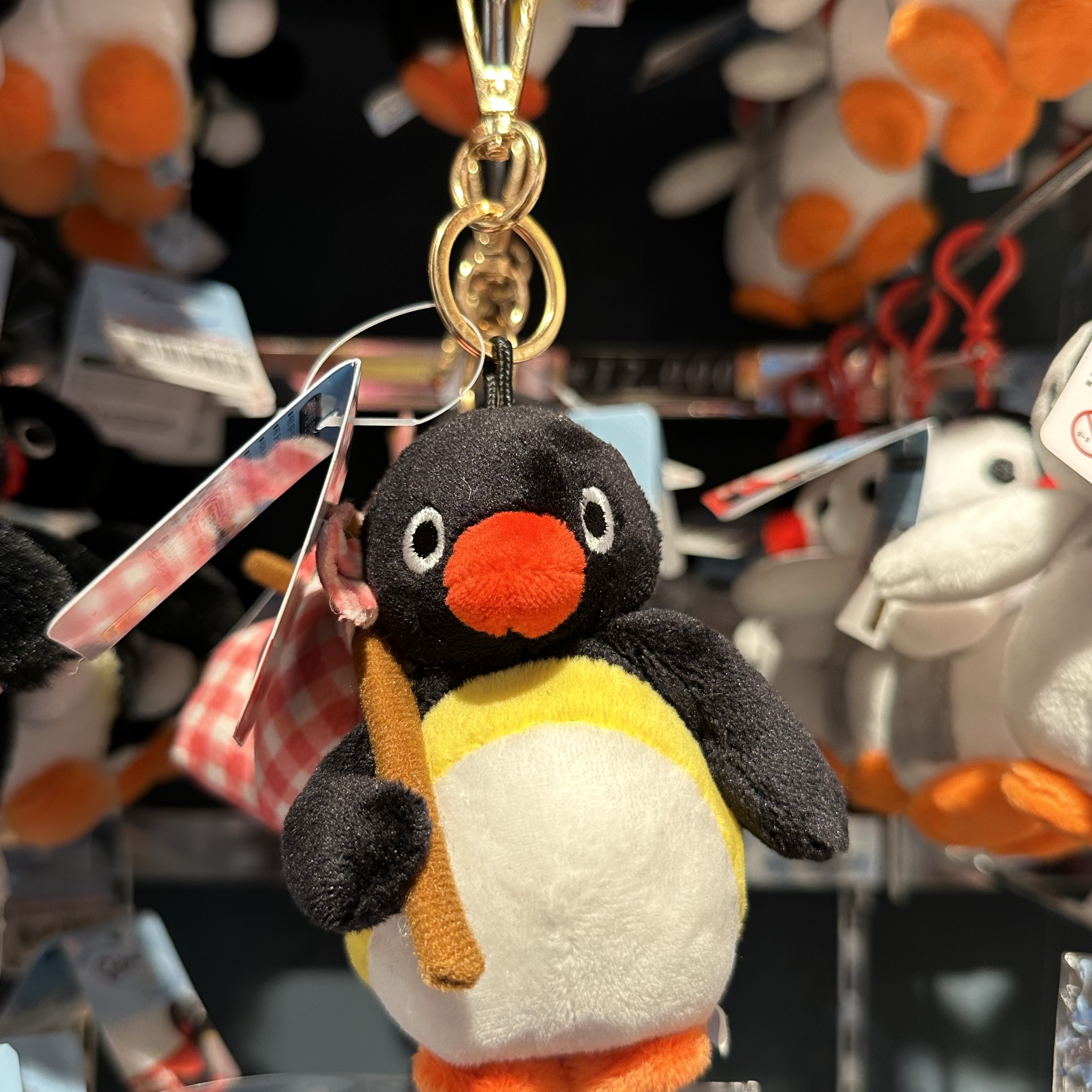 Pingu Bottari Keyring 착용 스타일 - 1