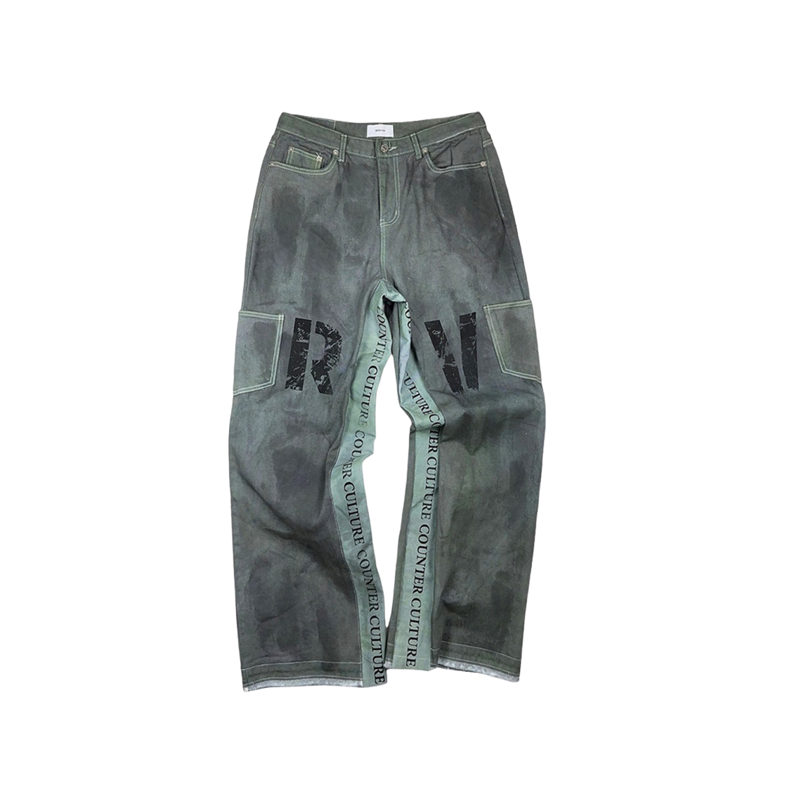 KM3DPADRE06GN Resurrection13 Wax Coated Monkey Pants Green
