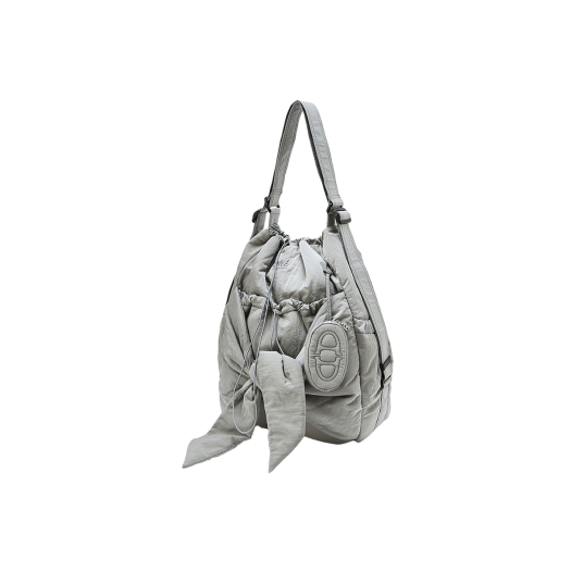 【ATHE VANESSABRUNO】FRILL BACKPACK & SHOULDER BAG 아떼 바네사브루노 르봉 쁘띠 백팩 & 숄더백 미니 그레이 | Athe