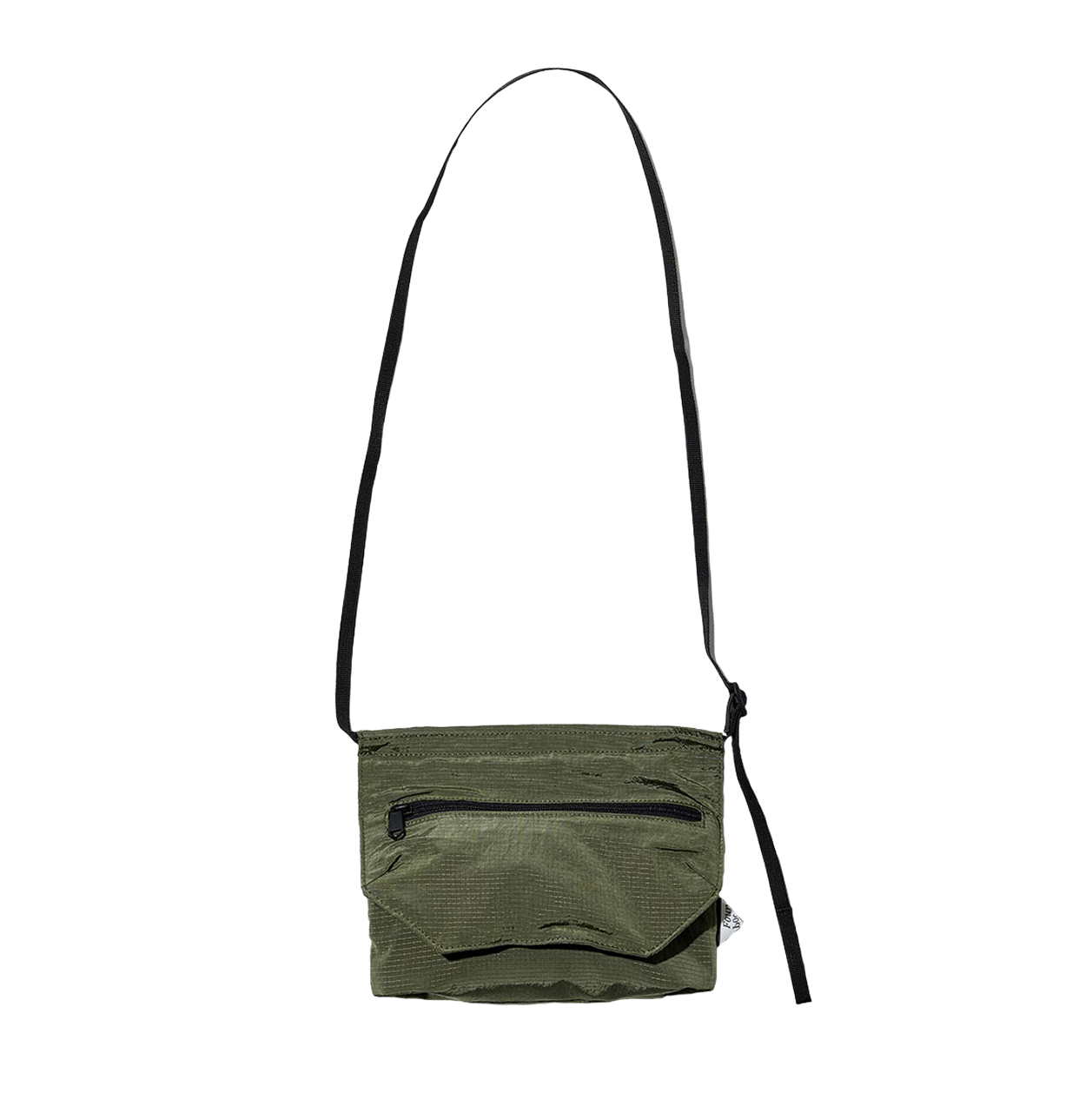 파운드 포켓 페더 사코슈 백 올리브(Found Pocket Feather Sacoche Bag Olive)