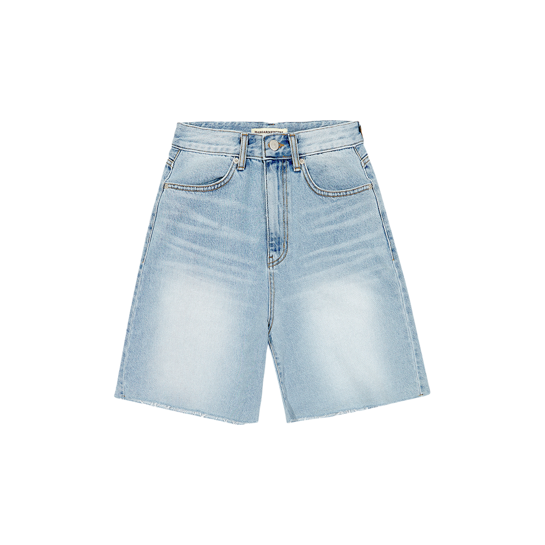 MF2436DN001MLB Margarin Fingers Denim Bermuda Pants Light Blue - 대표 이미지 #1