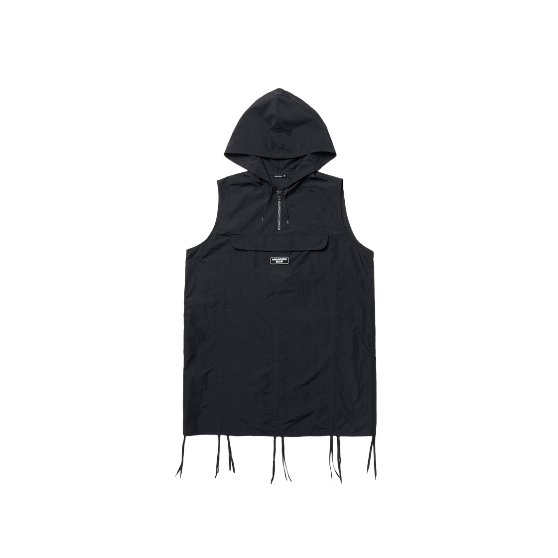 UN24SDR400BKX Unknown Blue Shirring Mini Dress Black